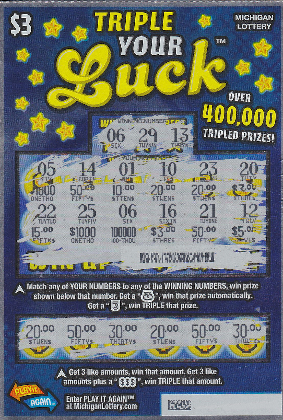 Oakland County Woman Wins $100,000 from the Michigan Lottery