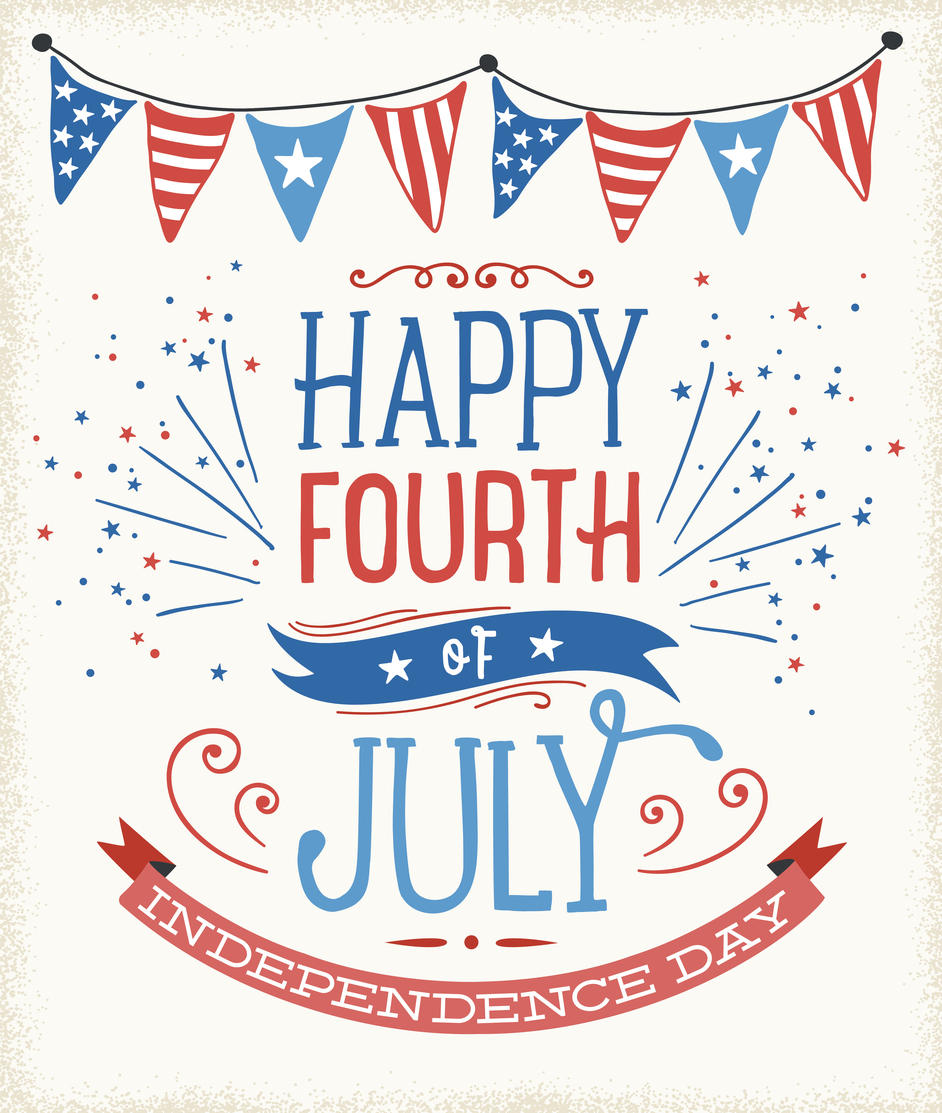 Free Closed In Observance Of July 4th 2019 Printable Template Outline