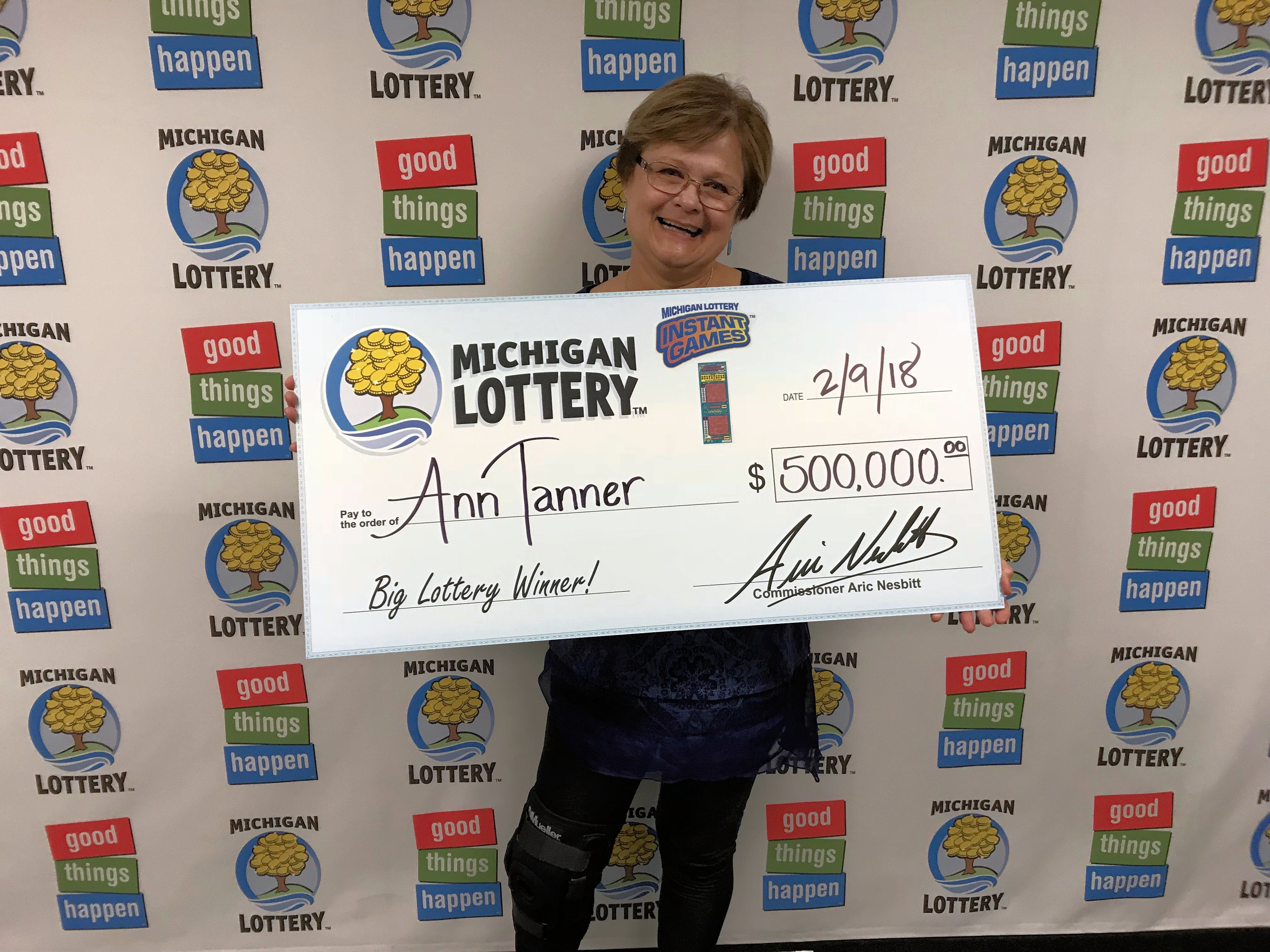 Oceana County Woman Wins 500,000 Playing the Michigan Lottery’s Triple