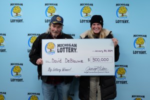 Clinton Township Man Wins $300,000 Playing Michigan Lottery’s Top